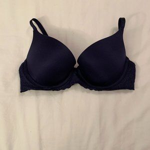 Aerie Navy Blue Real Sunnie Demi Bra